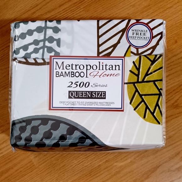 BAMBOO Other - 🆕NWT Metropolitan Bamboo Home 4-PC Sheet Set